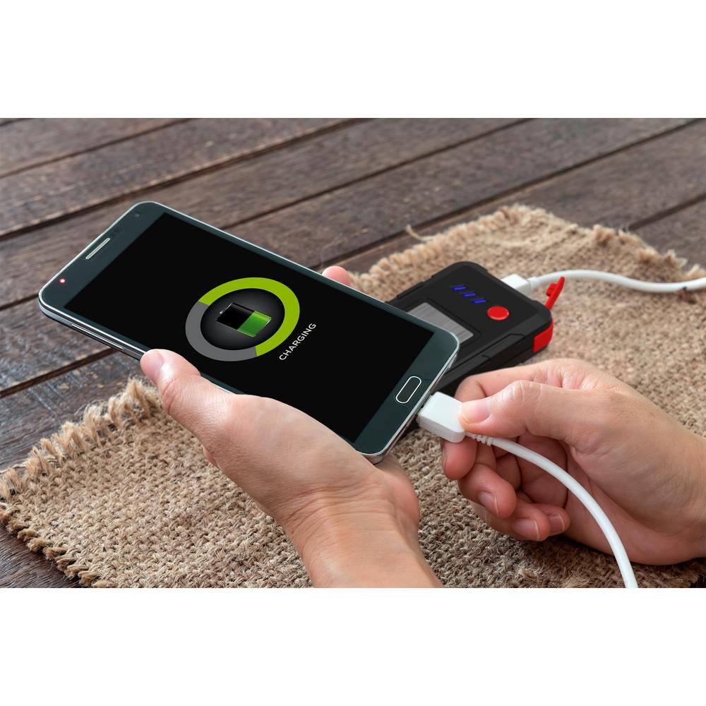 1200 Peak Amp Jump Starter, Dual USB, Rechargeable - Hercitys