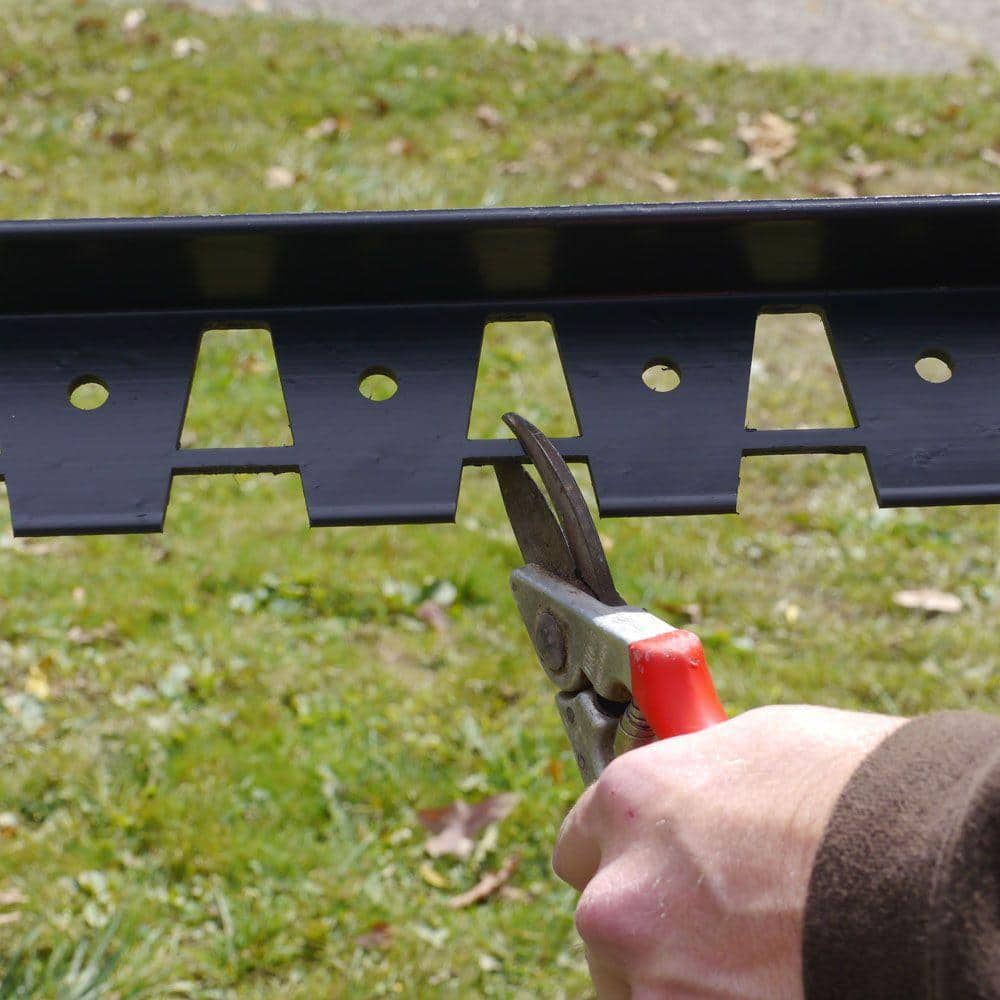 48 ft. Paver Edging Project Kit in Black - Hercitys