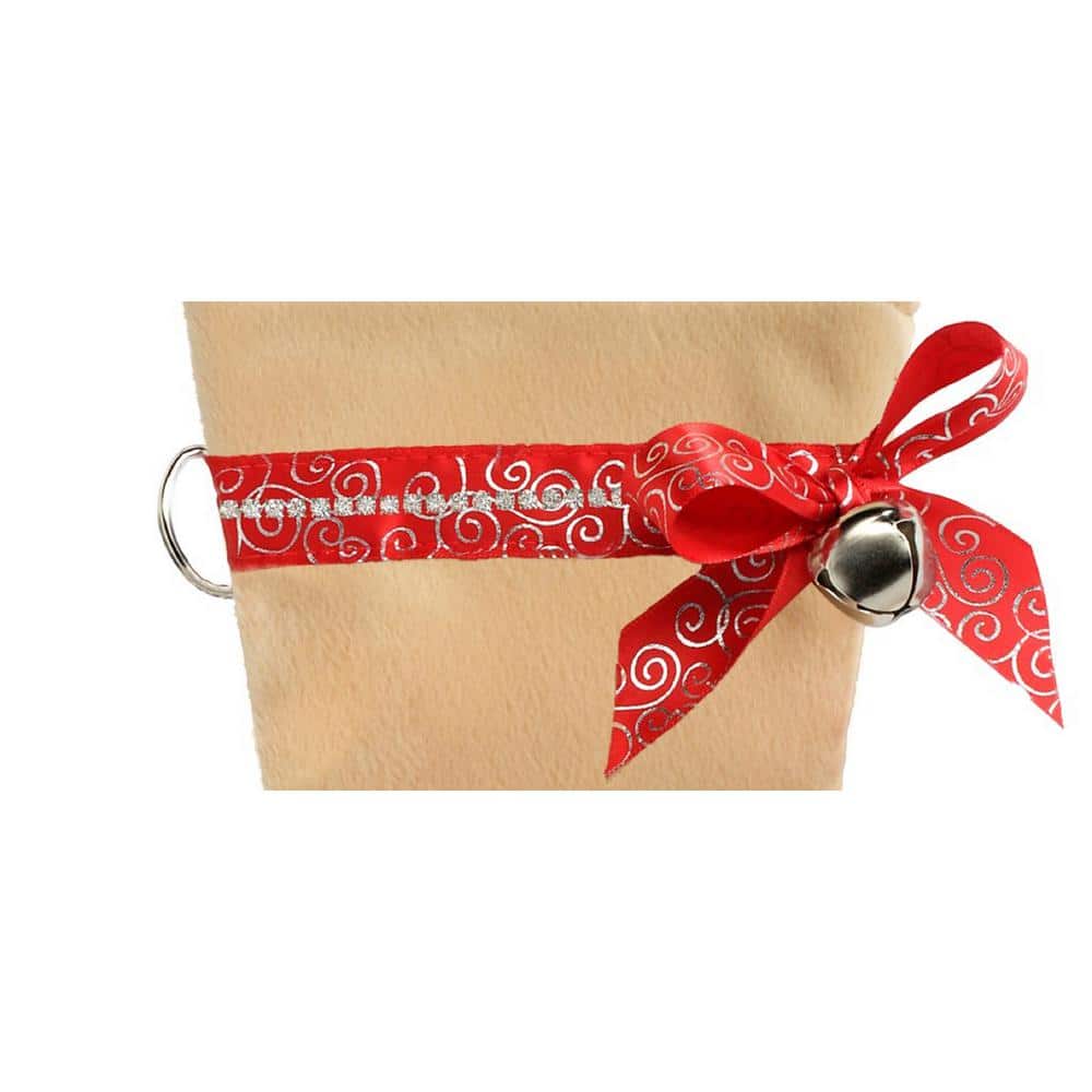 22 in. Chihuahua Dog Faux Fur Christmas Stocking - Hercitys