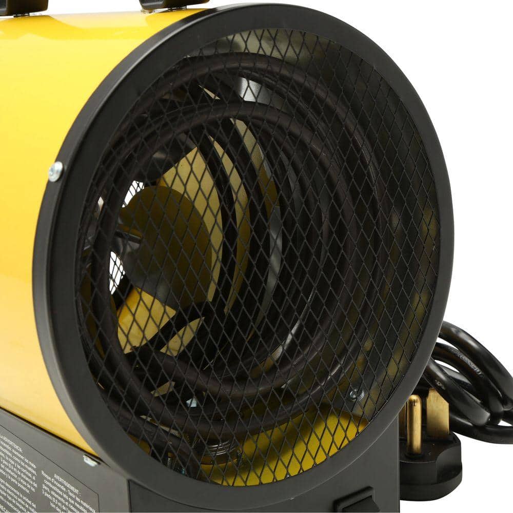 3750 Watt, 12,800 Btu, 220 Volt Mountable Or Portable Electric Fan Forced Air Heater - Hercitys