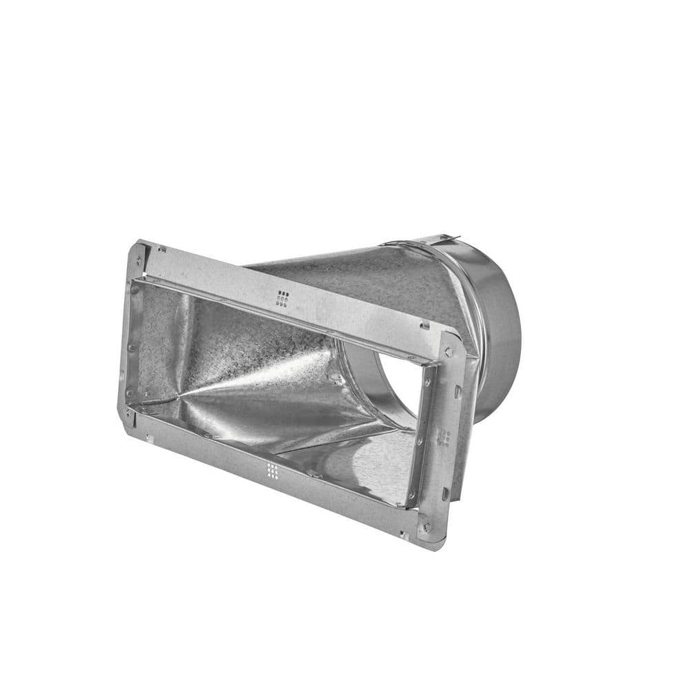 14 in. x 8 in. to 10 in. Register Box with Flange - Hercitys