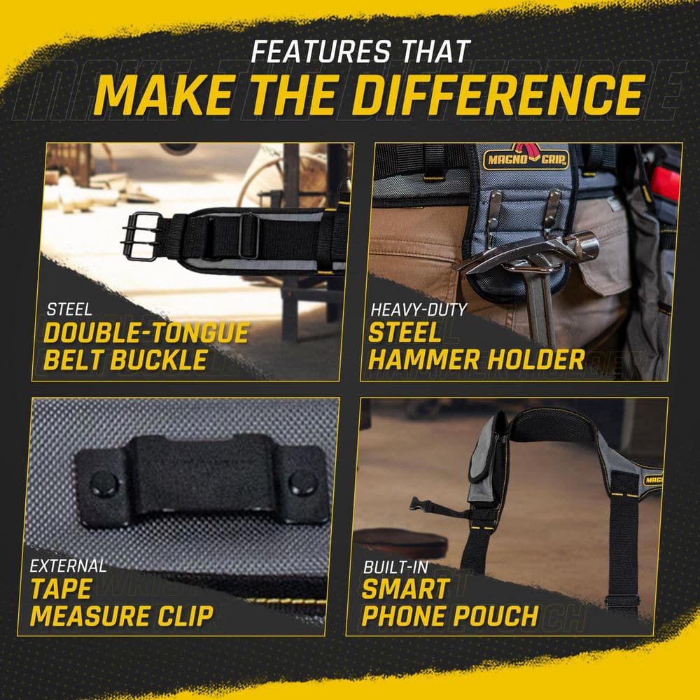 20-Pocket Builders Tool Rig - Hercitys