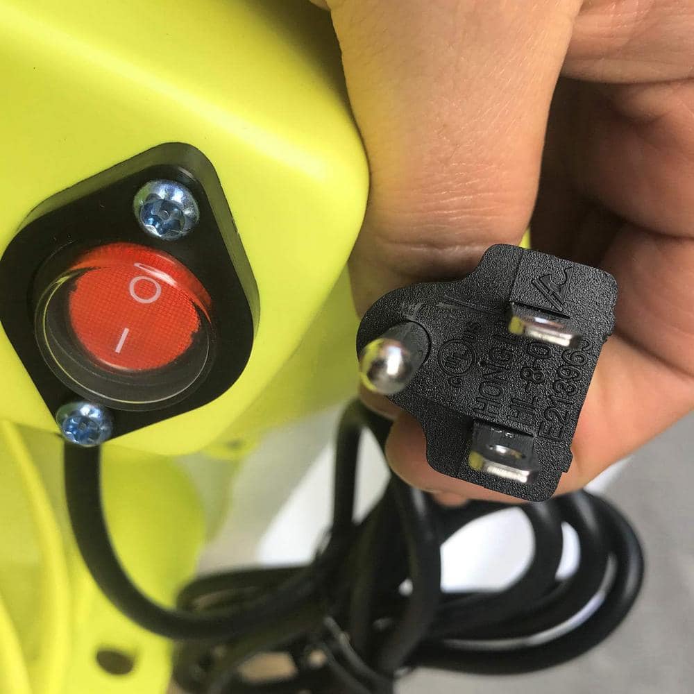 11 in.1 fan speeds Drum Fan in Yellow with Automatic Operation - Hercitys