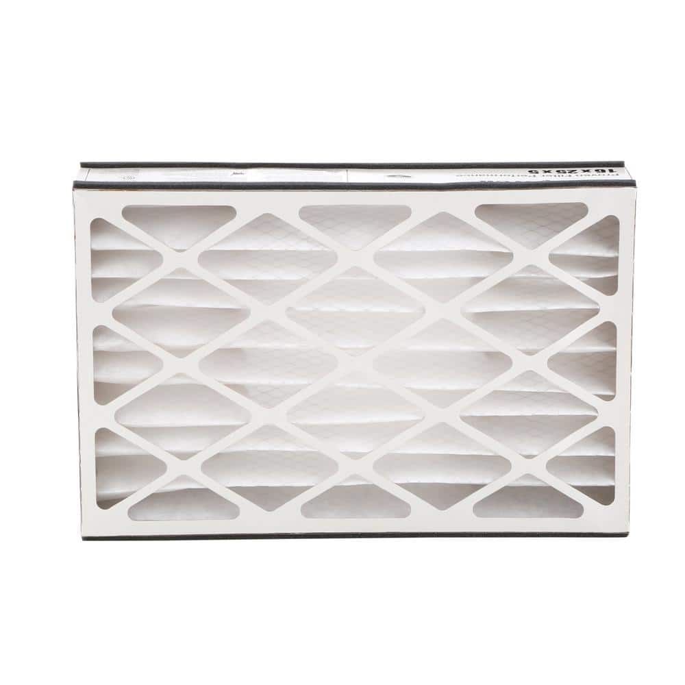 16 x 25 x 5 Pleated Furnace Air Filter FPR 8, MERV 10 - Hercitys