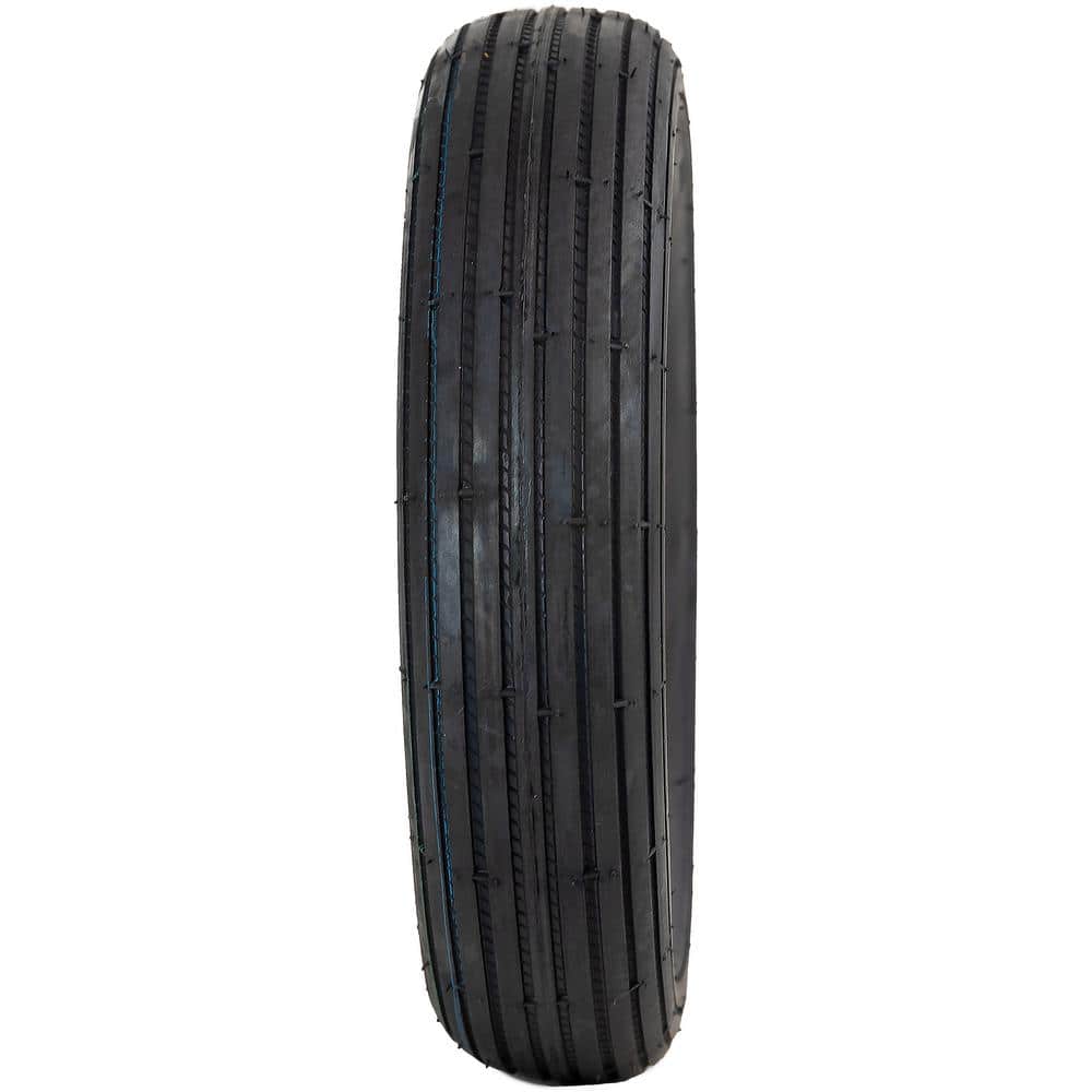 4.00 in.-6 2PR Rib Wheel Barrow Tire - Hercitys