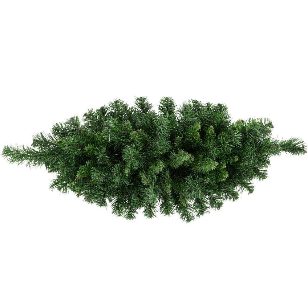 32 in. Lush Mixed Pine Unlit Artificial Christmas Swag - Hercitys