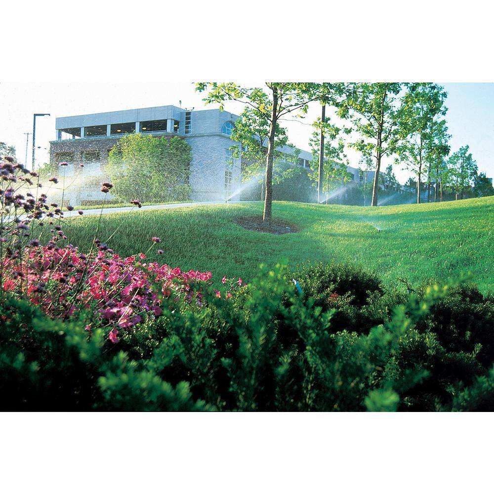 1800-Series 4 in. Pop-Up Non-potable Sprinklers with Purple Cap, Half Circle Pattern, Adjustable 8-15 ft. (5-Pack) - Hercitys
