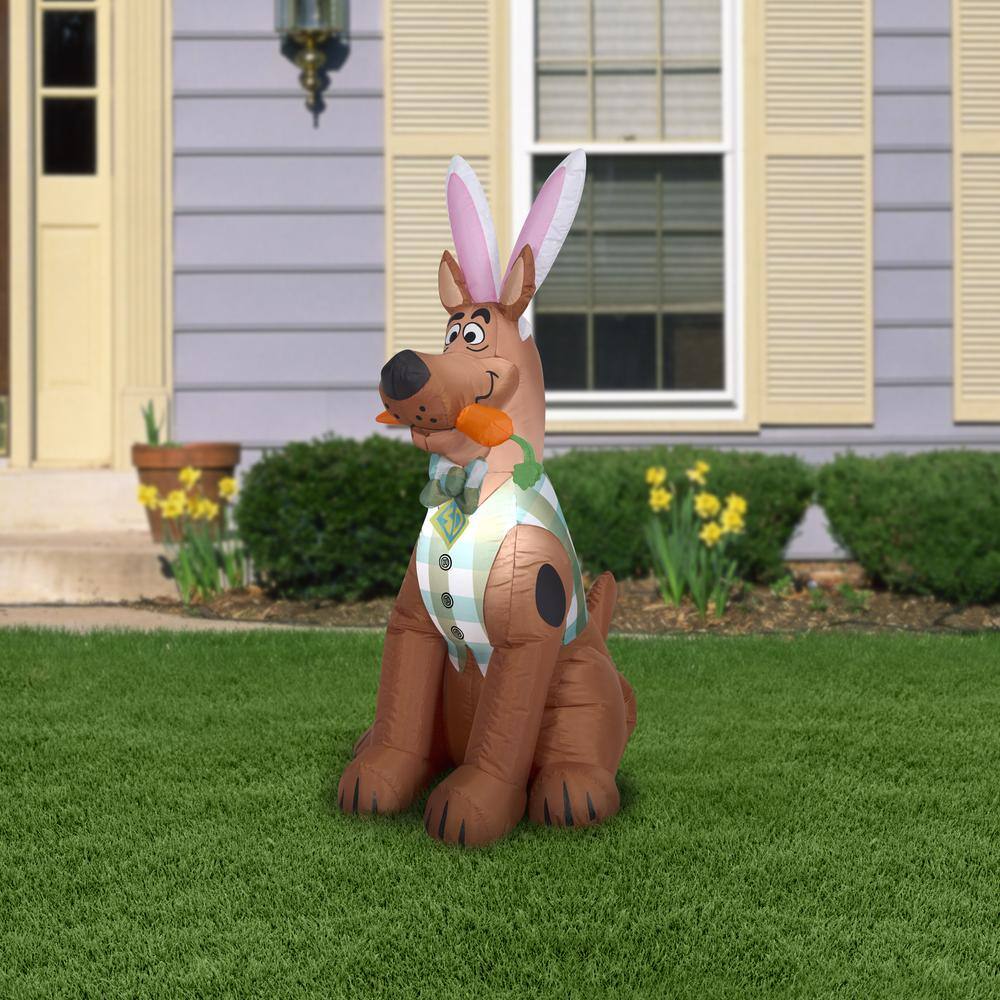 4Ft. Tall Airblown Scooby in Easter Outfit - Hercitys