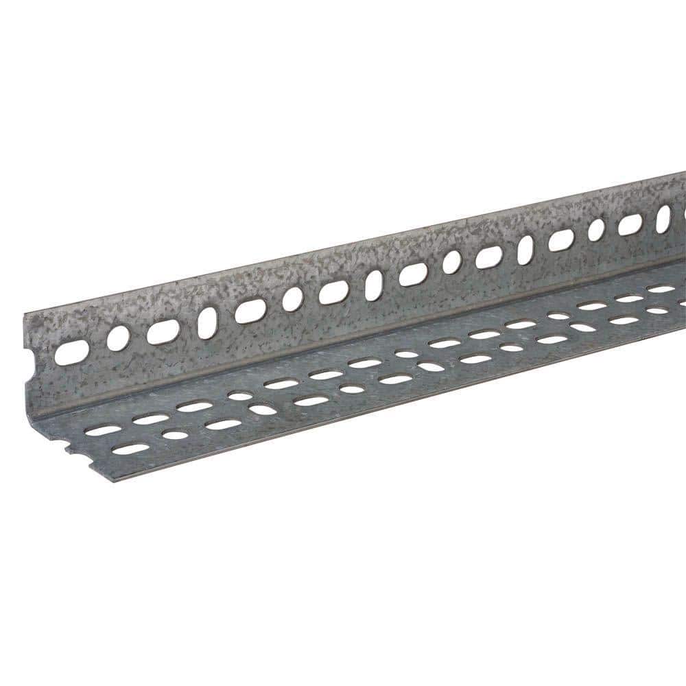 1-1/2 in. x 2-1/4 in x 4 ft. – 14 Gauge Thick Offset Zinc Plated Steel Angle - Hercitys