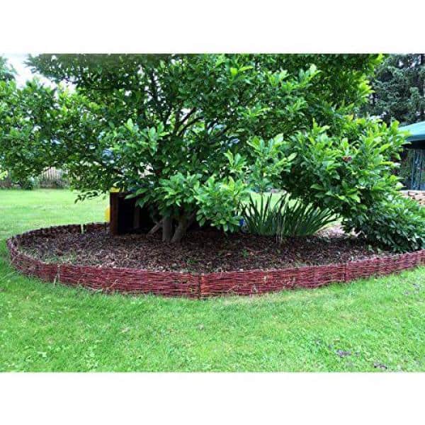 4 ft. Woven Willow Edging - Hercitys