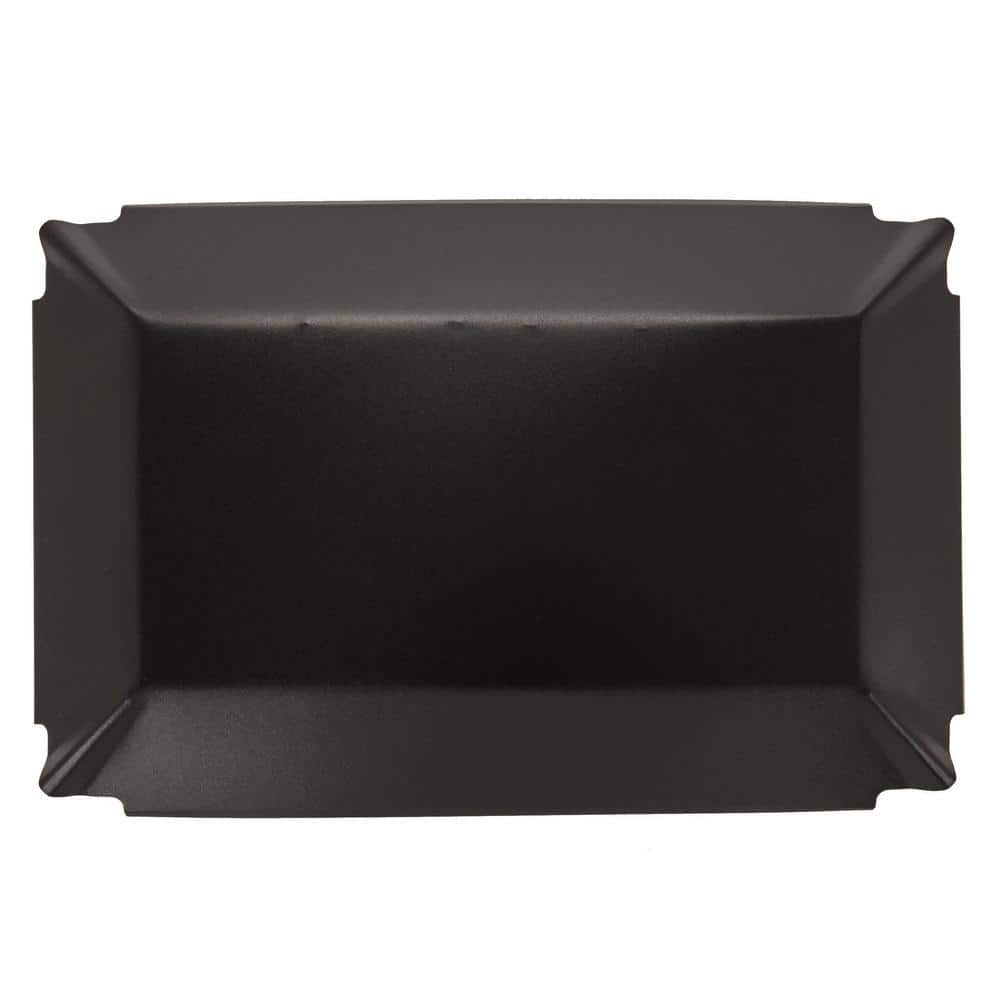 18 in. x 9 in. Bolt-On Single Flue Chimney Cap in Black Galvanized Steel - Hercitys