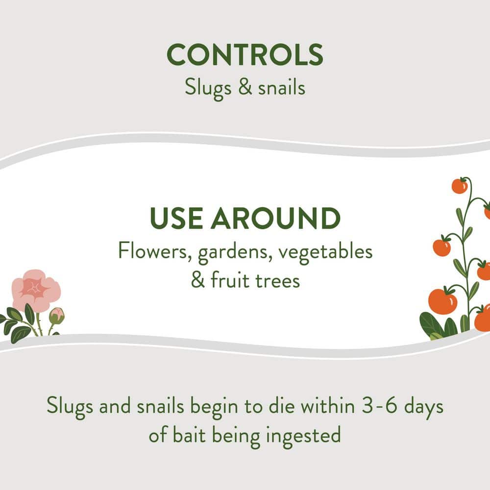 2 lb. Ready-to-Use Slug and Snail Bait Killer - Hercitys