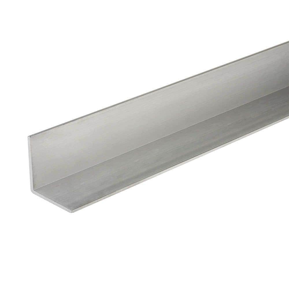 3/4 in. x 3 ft. – 1/8 in. Thick Aluminum Angle - Hercitys