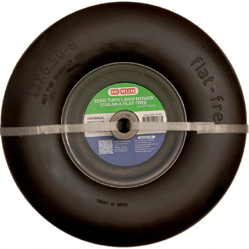 13 x 6.50-6 Flat-Free PU Universal (3/4 in. and 5/8 in.) Assembly with Bushing Kits - Hercitys