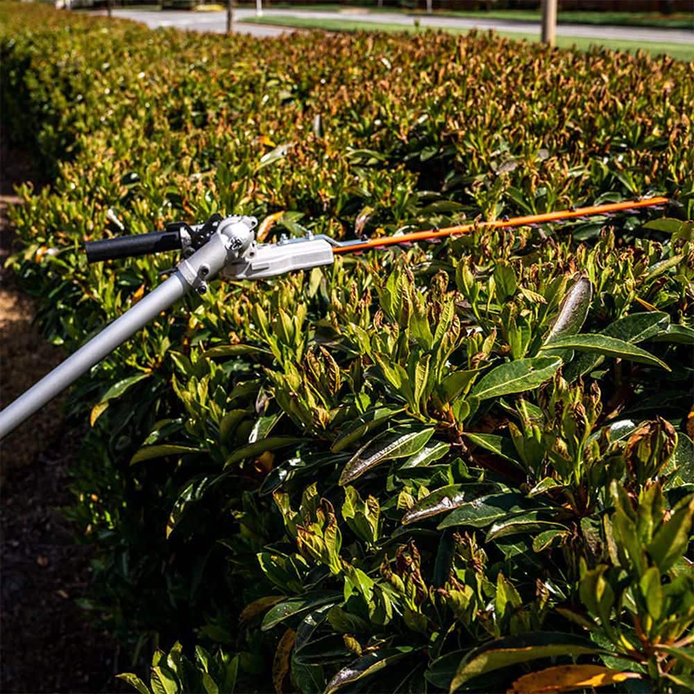 26 cc 2-Stroke Gas String Trimmer Full Crank 4-in-1 Multi-Function with Pole Saw Attachment - Hercitys