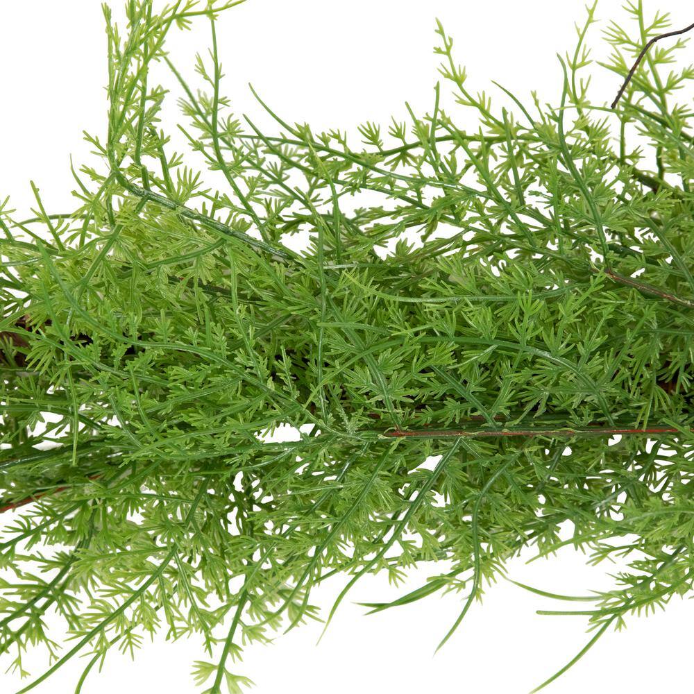 5 ft. x 5 in. Green and Brown Unlit Cedar Artificial Christmas Garland - Hercitys