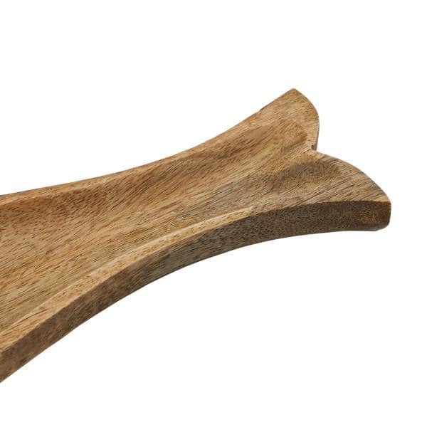15.5 in. Natural Brown Wood Fish Shaped Platters - Hercitys