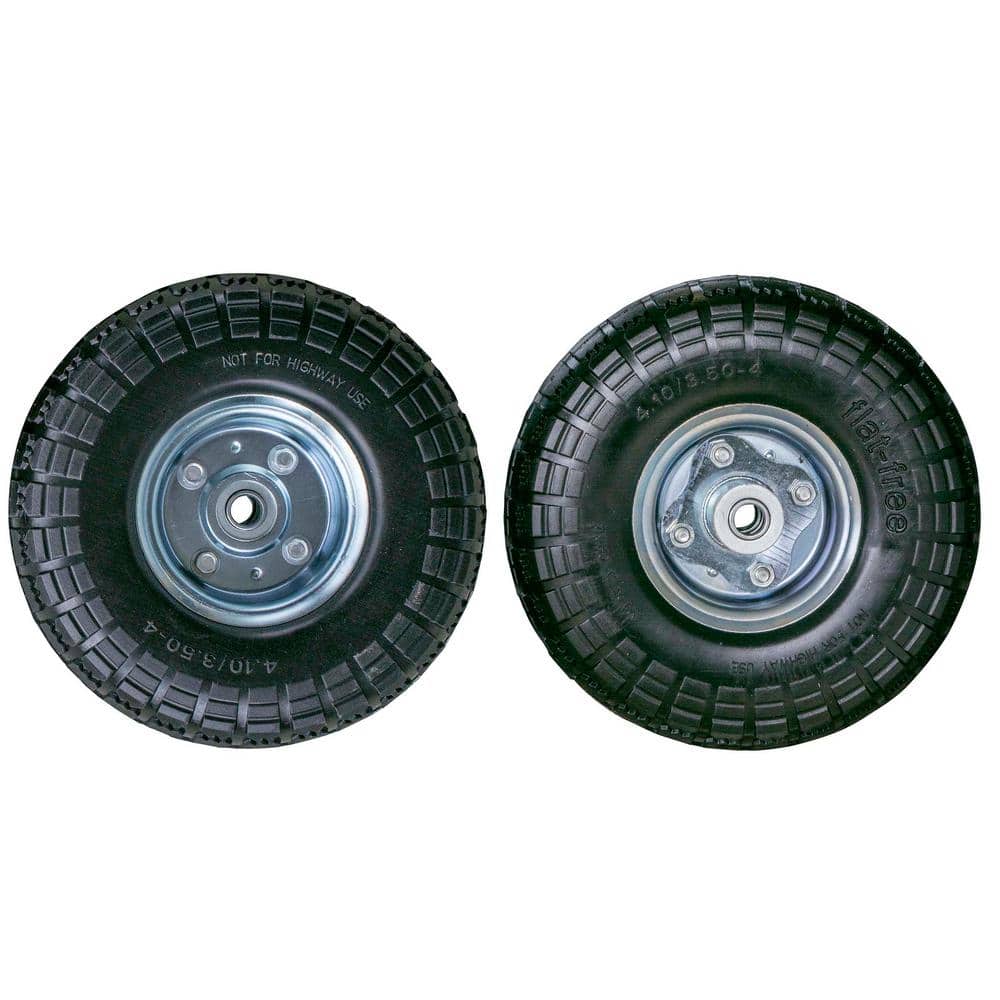 10 in. No Flat Tires (2-Pack) - Hercitys