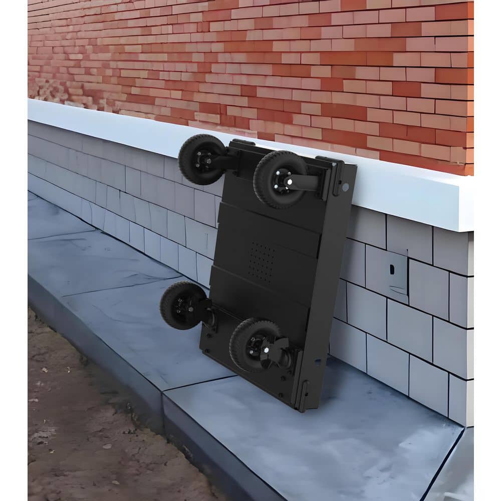 38 in. W All-Terrain Folding Tool Cart - Hercitys