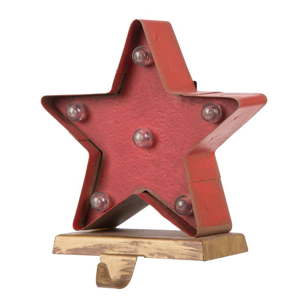 2-Pack Marquee LED Star Stocking Holder - Hercitys