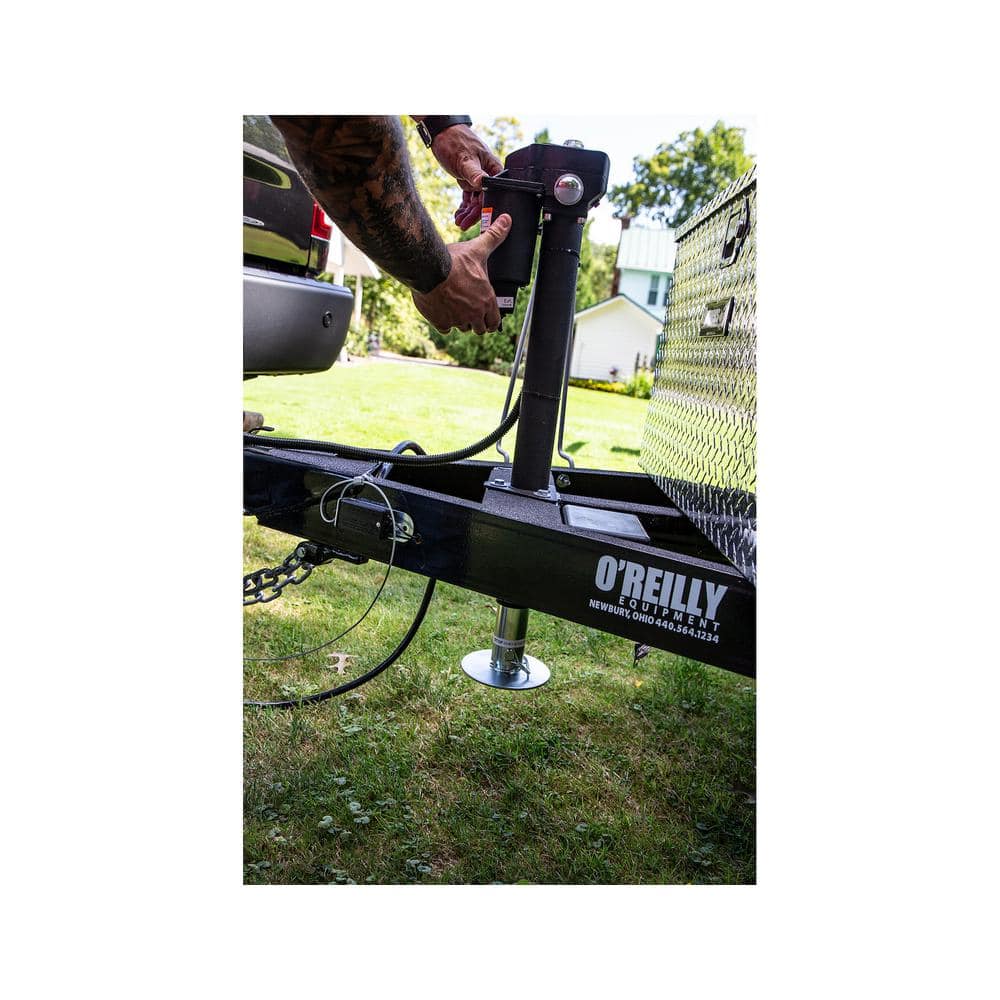 3,500 lbs. Capacity 12-Volt DC Electric Trailer Jack - Hercitys