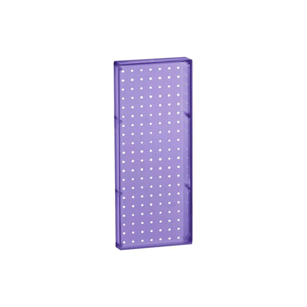 20.625 in. H x 8 in. W Pegboard Purple Styrene One Sided Panel - Hercitys
