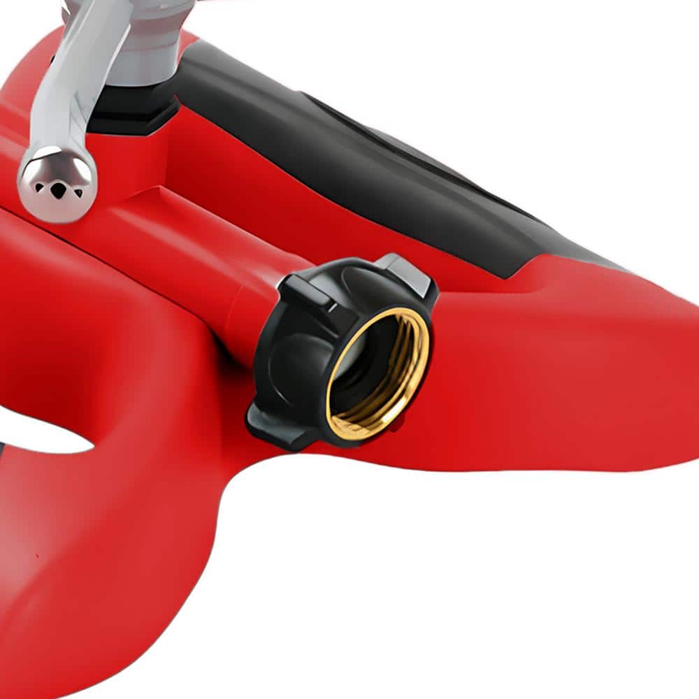 3600 sq. ft. Metal Oscillating Lawn Sprinkler - Hercitys