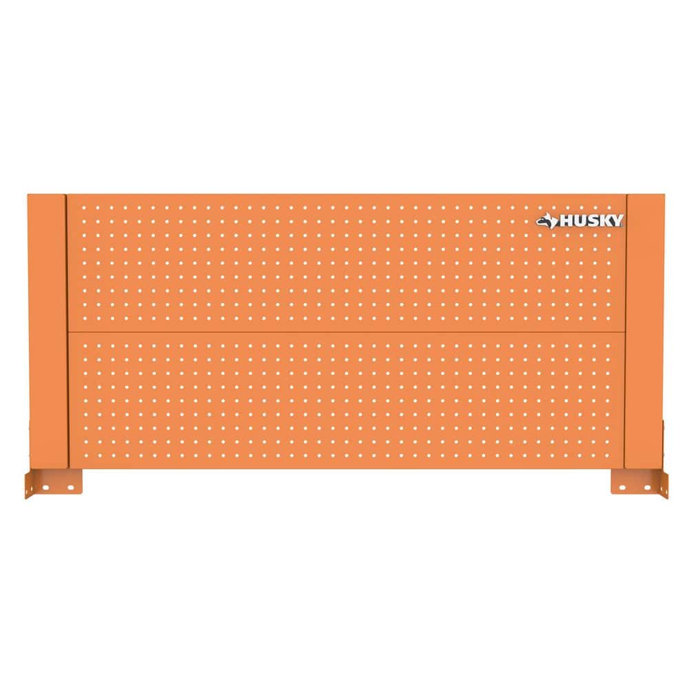 46 in. Gloss Orange Steel Pegboard Attachment - Hercitys