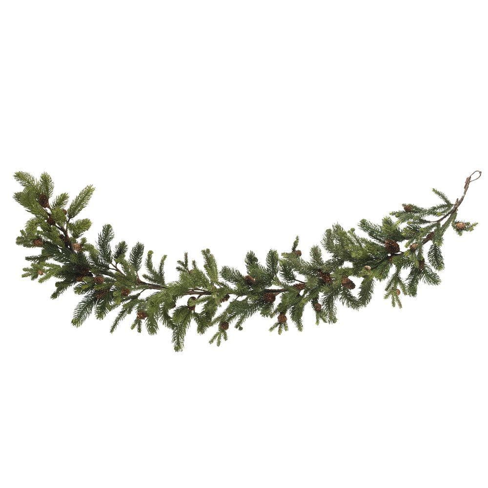 5 ft. Artificial Garland with Pine and Pinecone - Hercitys