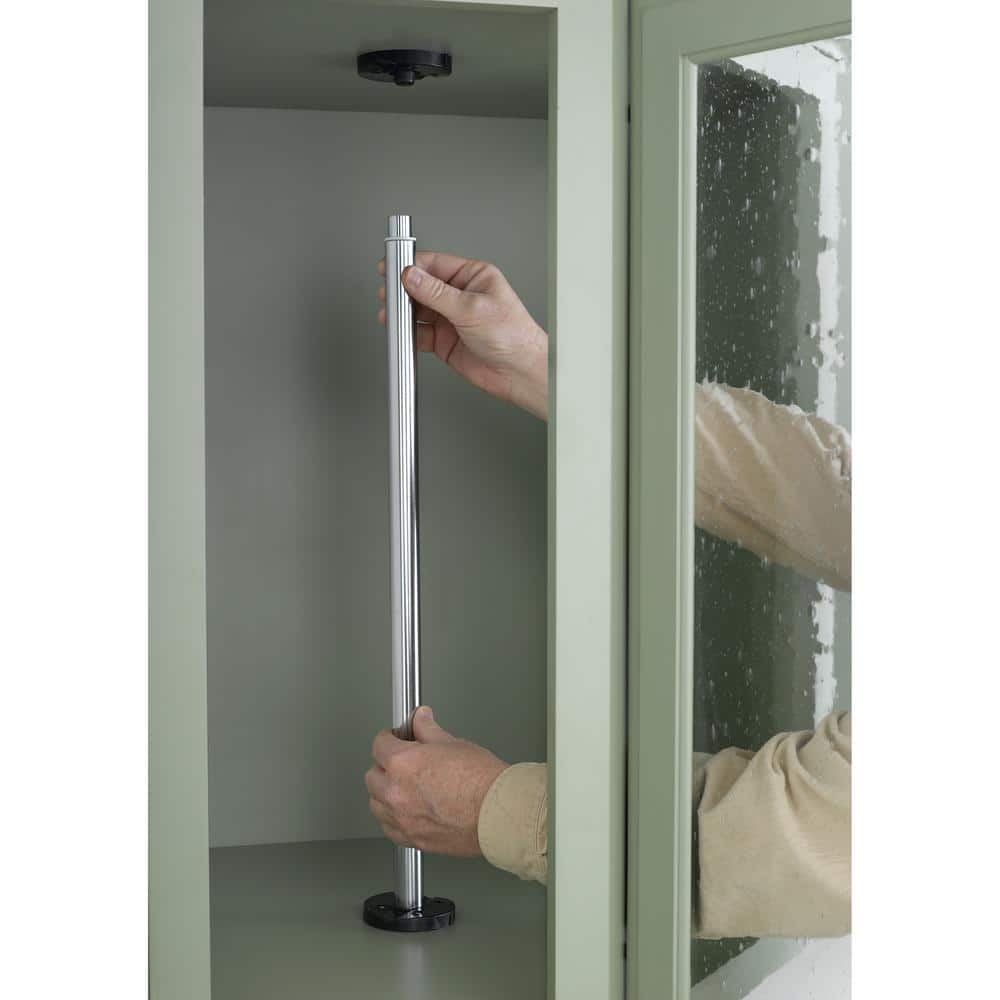 20 in. Almond Polymer Full Cir Lazy Susans 3-Shelf - Hercitys