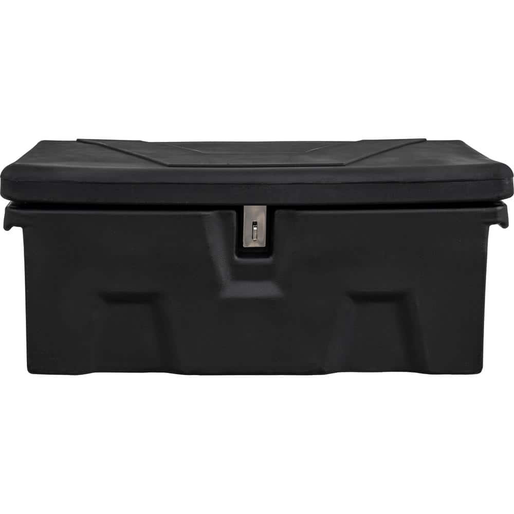 13.5 in. x 15 in. x 32 in. Matte Black Plastic All-Purpose Truck Tool Box Chest - Hercitys