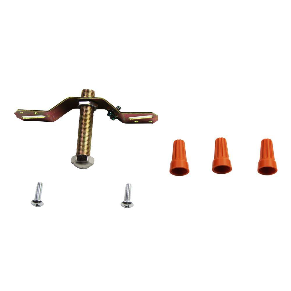 13 in. Brushed Nickel Integrated LED Flush Mount (2-Pack) - Hercitys