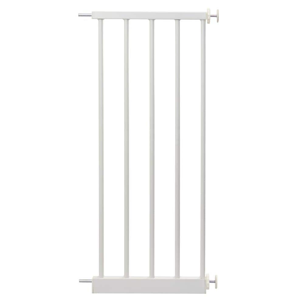 30 in. H Baby Gate Extension White 12 in. W, Fits Standard Height Perma Safety Gates - Hercitys