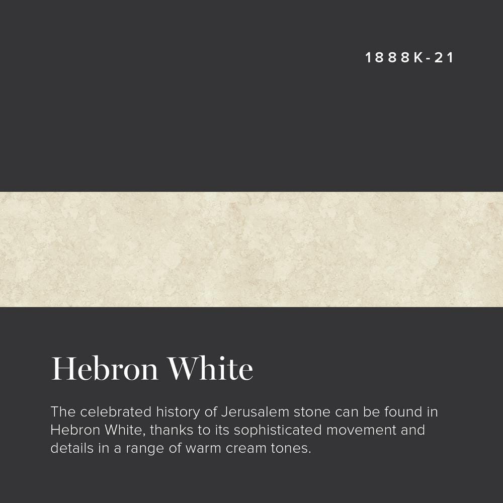 4 ft. x 8 ft. Laminate Sheet in Hebron White with Premium Antique Finish - Hercitys