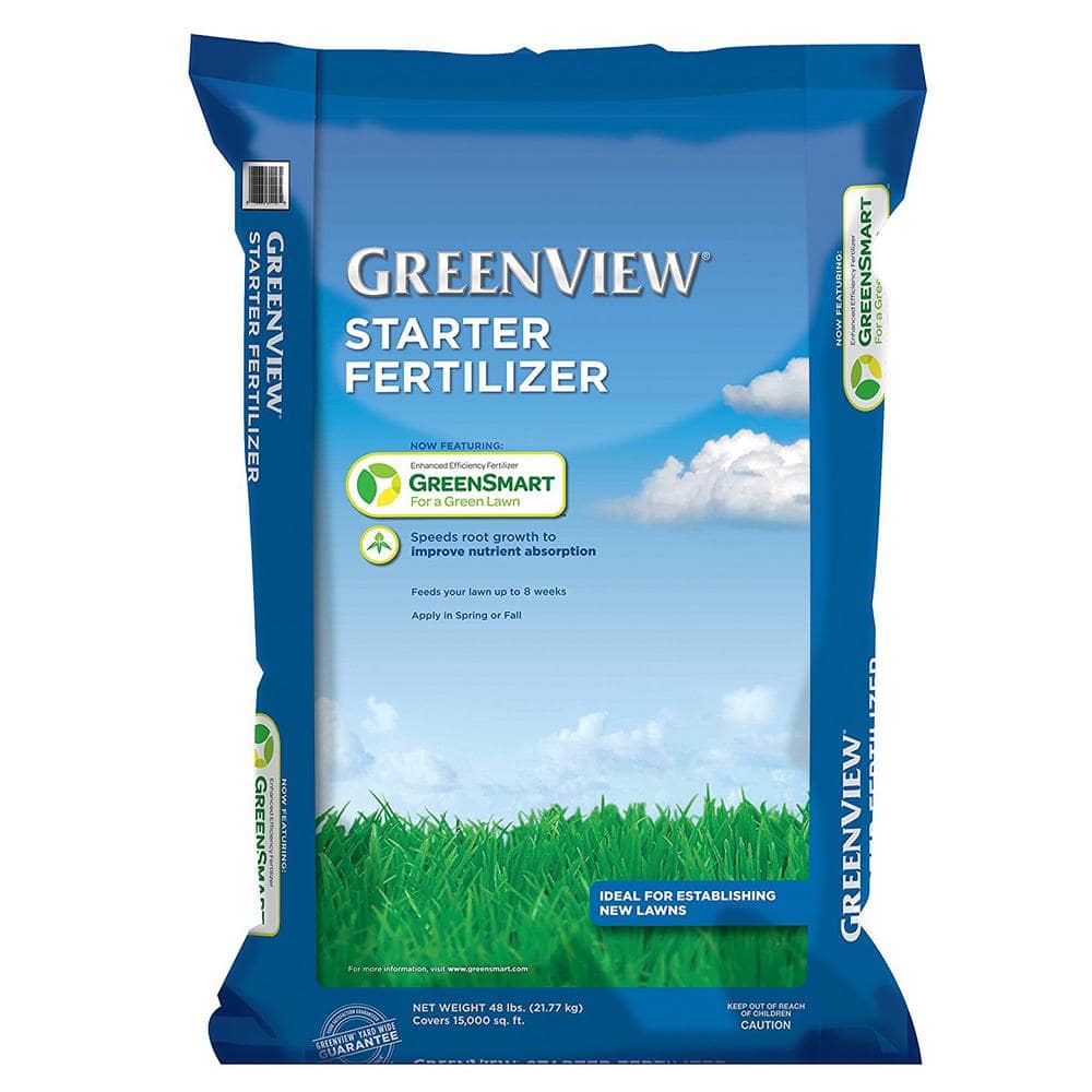 48 lbs. Starter Fertilizer, Covers 15,000 sq. ft. (10-18-10) - Hercitys