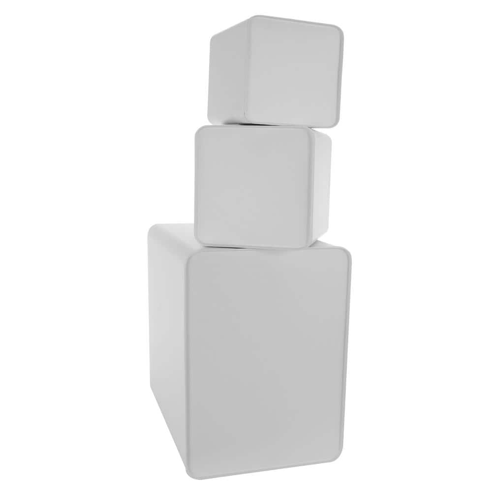 5-Piece Metal Cannister Set with Metal Tops - Hercitys