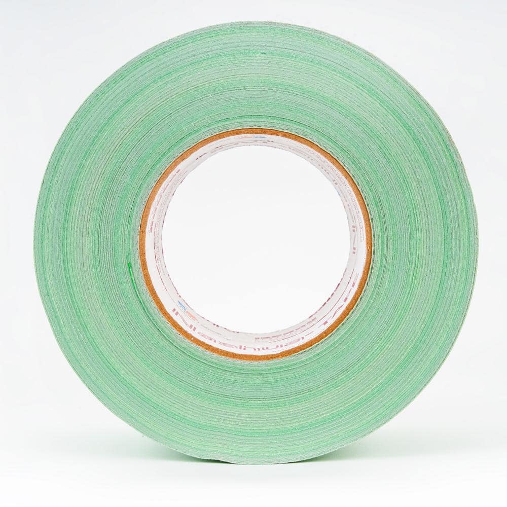 2.83 in. x 60.1 yds. 398 All-Weather Green HVAC Duct Tape - Hercitys