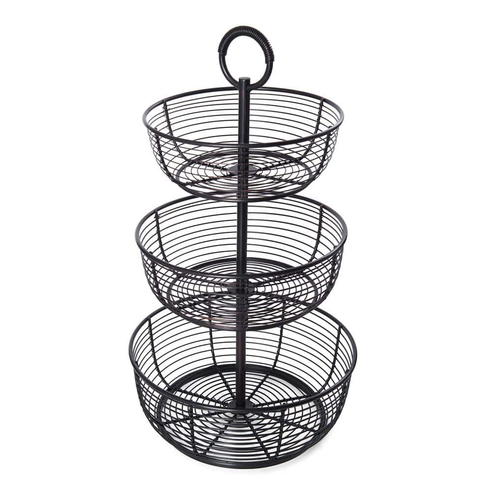 3-Tier Round Wrap Basket - Hercitys