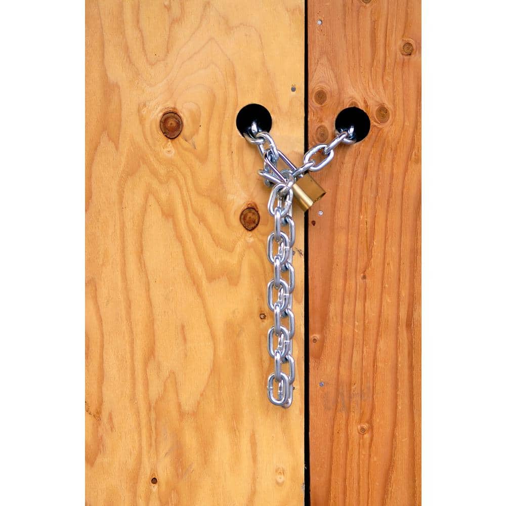 5/16 in. x 20 ft. Grade 30 Proof Coil Chain Zinc Plated Heavy-Duty Carry Bag - Hercitys