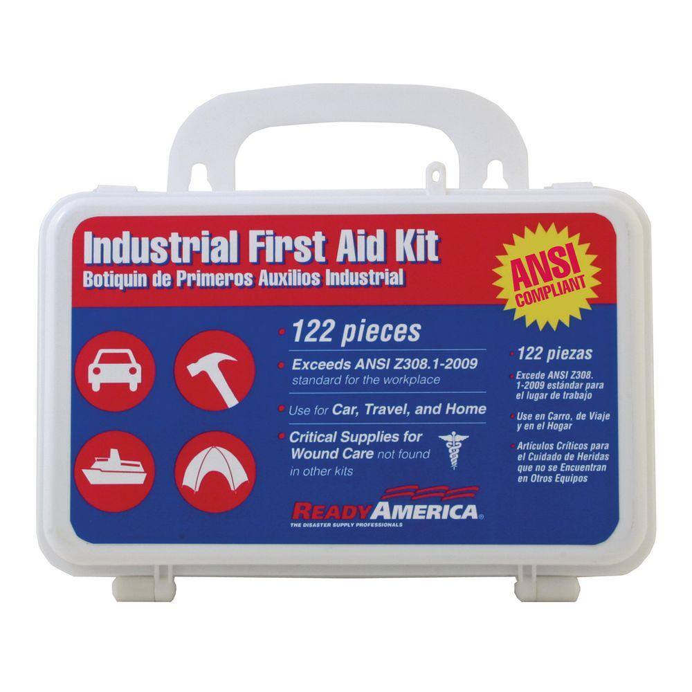 122-Piece Industrial First Aid Kit - Hercitys