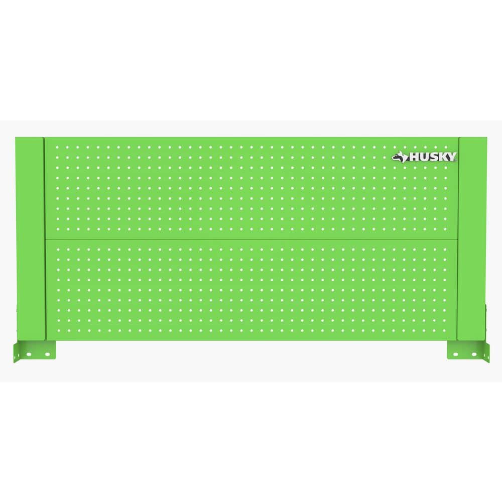 46 in. Gloss Green Steel Pegboard Attachment - Hercitys