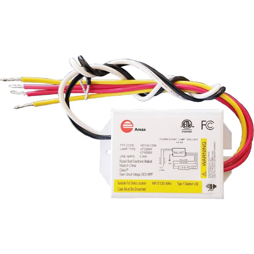 120-Volt 3.31 in. 1-PLC 26-Watt Electronic Ballast Lamp - Hercitys