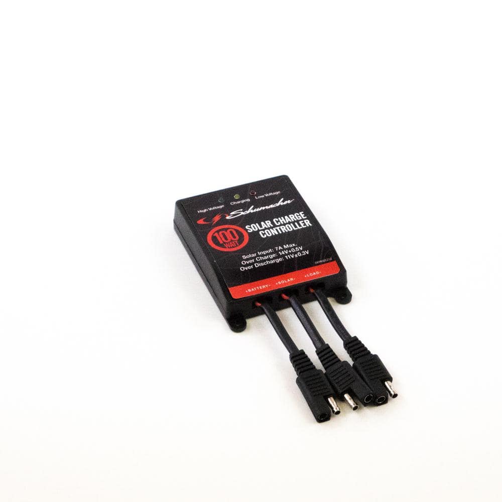 100 Watt Solar Charge Controller, Protects Against Overcharge and Over Discharge - Hercitys