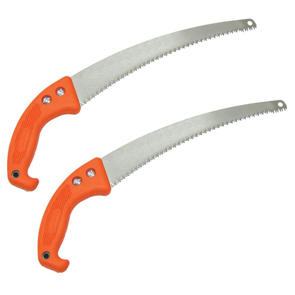 16 in. Orange Barracuda Tri-Cut Saw Blade Hand Saw (2-Pack) - Hercitys