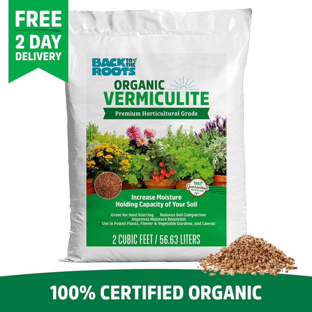 2 cu. ft. Organic Vermiculite Soil Amendment - Hercitys