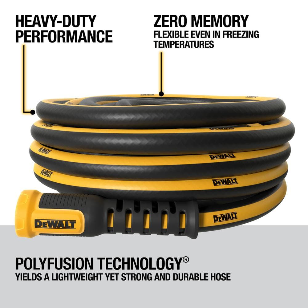 5/8 in. Dia x 50 ft. Professional Grade Heavy-Duty Water Hose - Hercitys