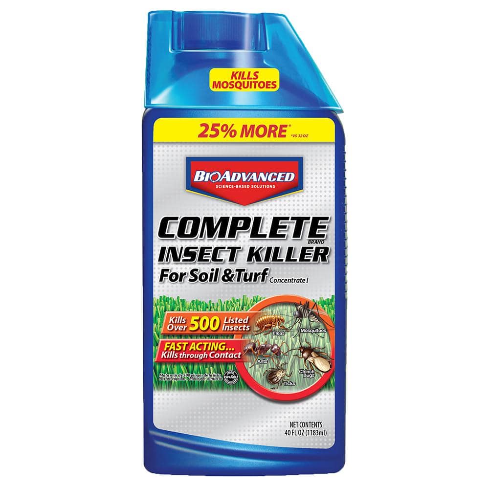 40 oz. Concentrate Complete Brand Insect Killer for Soil and Turf - Hercitys