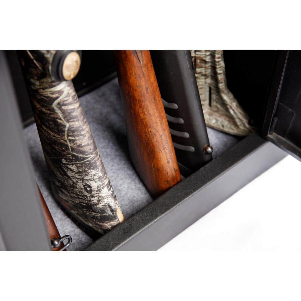 5-Gun Lockable Metal Security Gun Cabinet - Hercitys