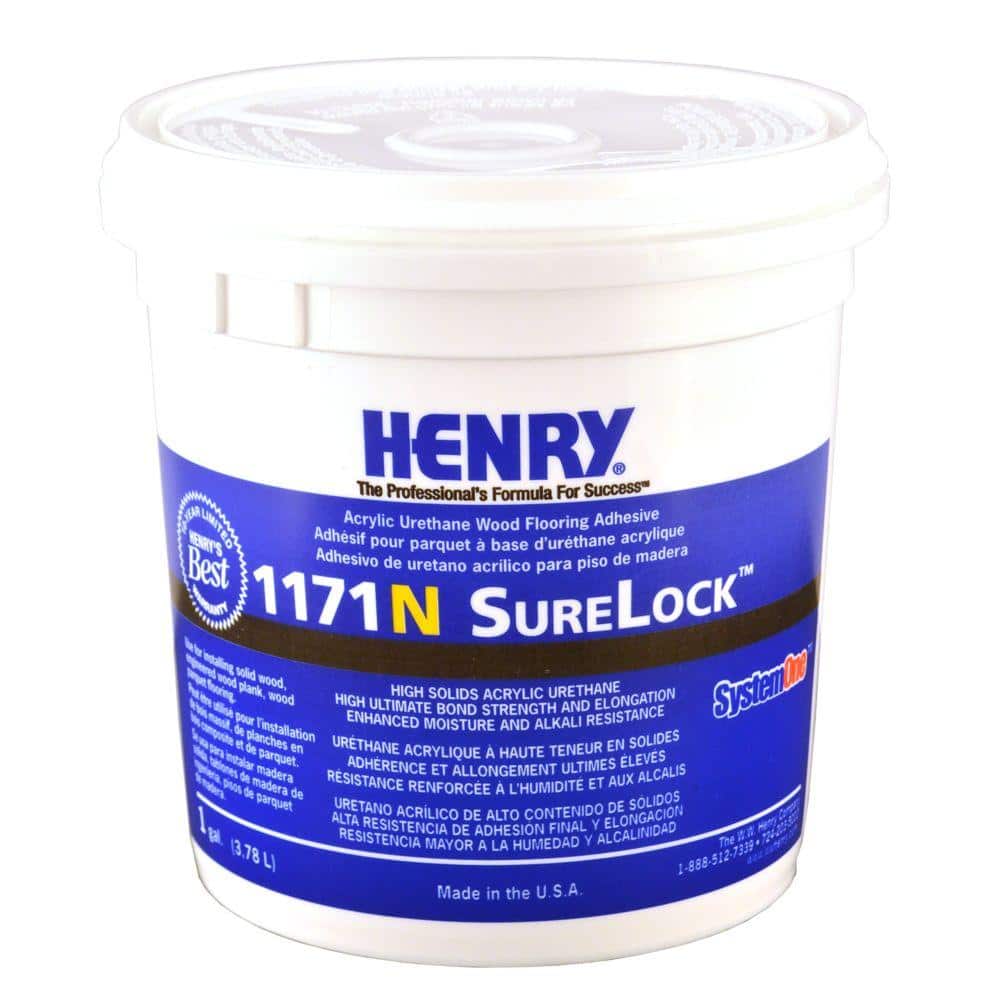 1171 1 Gal. SureLock Acrylic Urethane Wood Floor Adhesive - Hercitys