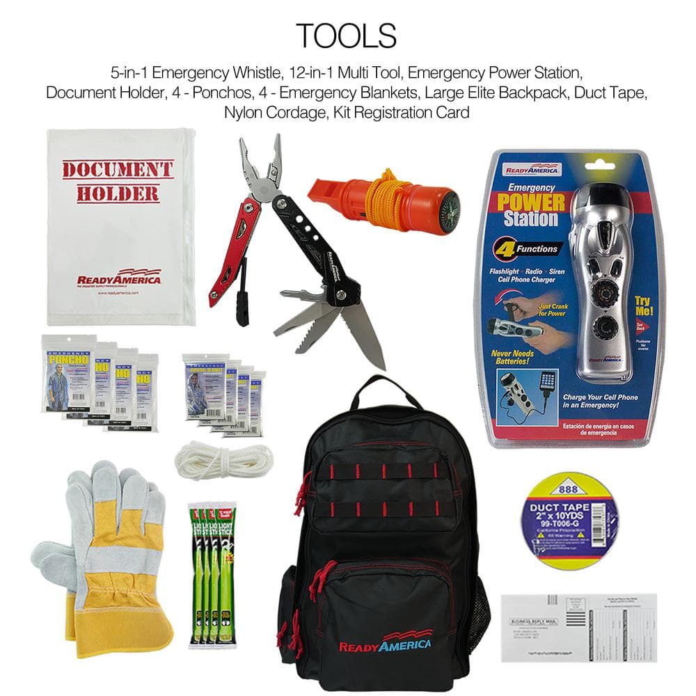 4-Person 3-Day Professional Backpack - Hercitys